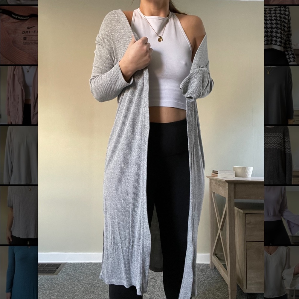 A New Day Ribbed Duster